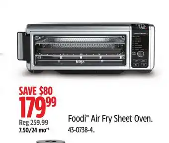 Canadian Tire Ninja Foodi Air Fry Sheet Oven offer