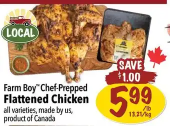 Farm Boy Farm Boy Chef-Prepped Flattened Chicken offer