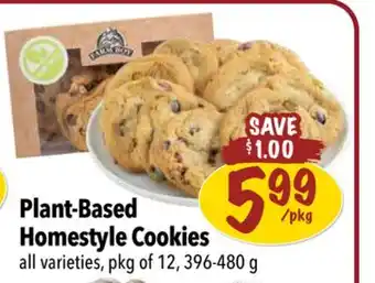 Farm Boy Plant-Based Homestyle Cookies offer