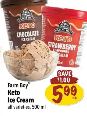 Farm Boy Farm Boy Keto Ice Cream offer