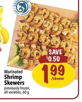 Farm Boy Marinated Shrimp Skewers offer