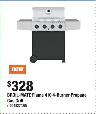 Home Depot BROIL-MATE Flame 410 4-Burner Propane Gas Grill offer