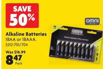 Home Hardware Alkaline Batteries offer