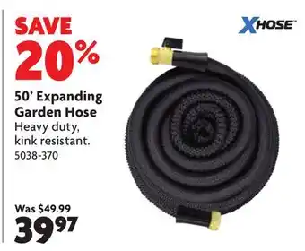 Home Hardware 50' Expanding Garden Hose offer
