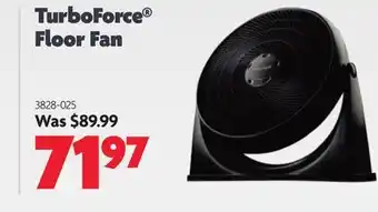 Home Hardware TurboForce Floor Fan offer