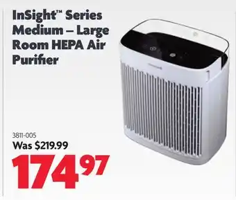 Home Hardware InSight Series Medium – Large Room HEPA Air Purifier offer