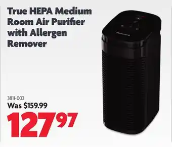 Home Hardware True HEPA Medium Room Air Purifier with Allergen Remover offer