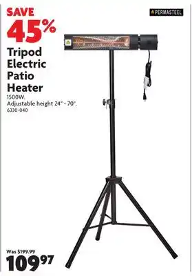 Home Hardware Tripod Electric Patio Heater offer