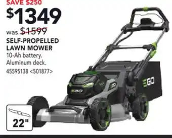 RONA EGO SELF-PROPELLED LAWN MOWER offer