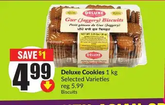 Chalo FreshCo Deluxe Cookies 1 kg Selected Varieties offer