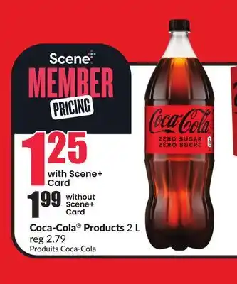 Chalo FreshCo Coca-Cola Products offer
