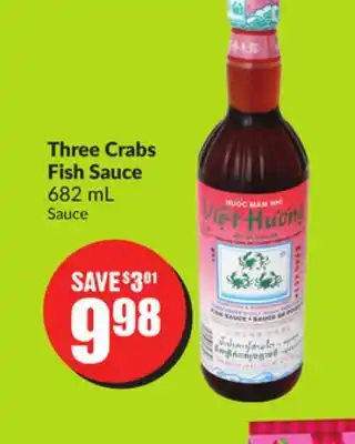 Chalo FreshCo Three Crabs Fish Sauce 682 mL offer