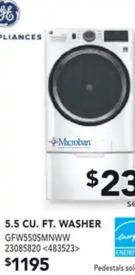 RONA GE 5.5 CU. FT. WASHER offer