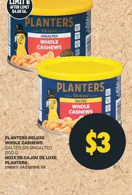 Valu-mart NOIX DE CAJOU DE LUXE PLANTERS , 200 G offer