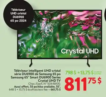 Walmart Samsung Crystal UHD TV offer