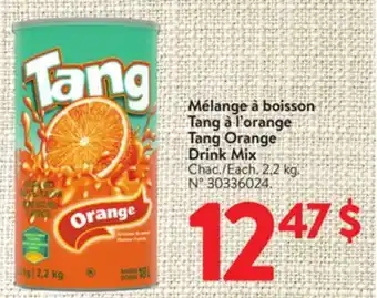 Walmart Tang Orange Drink Mix offer