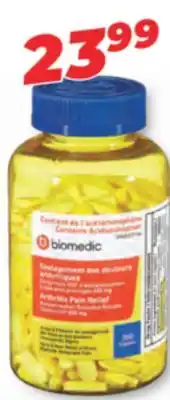 Familiprix BIOMEDIC Arthritis pain relief, 650 mg offer