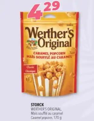 Familiprix STORCK WERTHER'S ORIGINAL, Caramel popcorn, 170 g offer