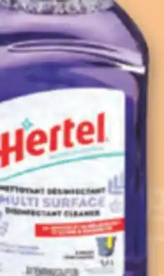 Familiprix HERTEL Multi surface disinfectant cleaner to be diluted, 1,4 litre offer