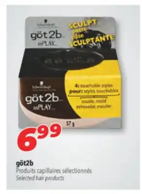 Familiprix göt2b Selected hair products offer