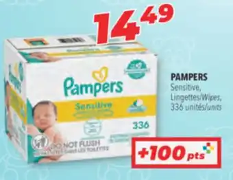 Familiprix PAMPERS Sensitive Wipes, 336 units offer