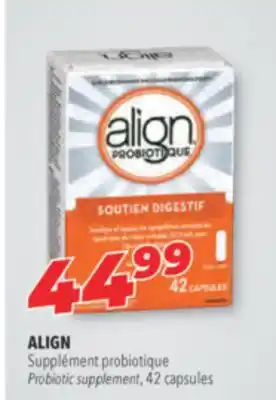 Familiprix ALIGN Probiotic supplement, 42 capsules offer
