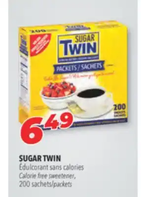 Familiprix SUGAR TWIN Calorie free sweetener offer