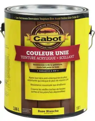 Canac Solid Acrylic Deck Stain offer