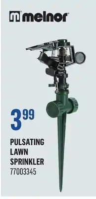 Canac Pulsating Lawn Sprinkler offer