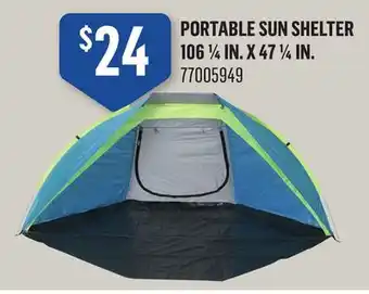 Canac Portable Sun Shelter 106 1/4 in. x 47 1/4 in offer
