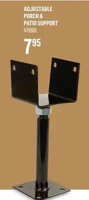 Canac Adjustable Porch & Patio Support offer