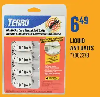 Canac Liquid Ant Baits offer