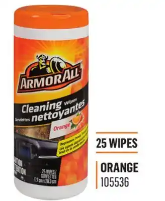 Canac Armor All Cleaning Wipes orange offer