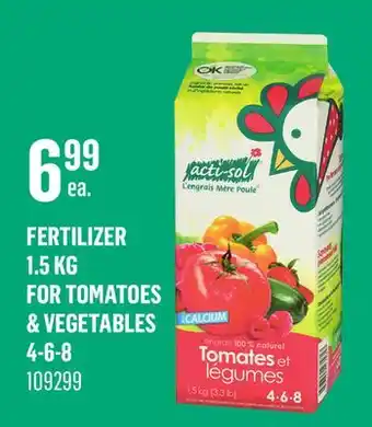 Canac Fertilizer 1.5 kg offer