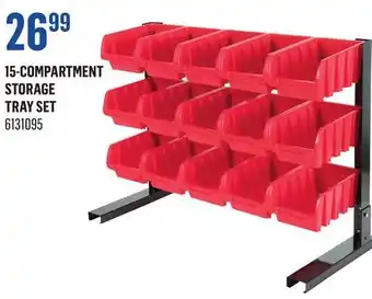 Canac 15-Compartment Storage Tray Set offer