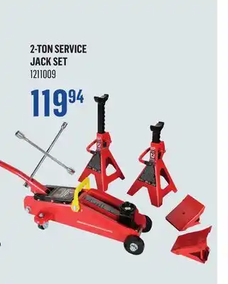 Canac 2-Ton Service Jack Set offer
