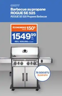 Patrick Morin NAPOLEON ROGUE SE 525 Propane Barbecue offer