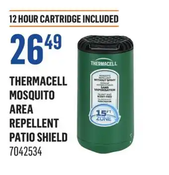 Canac Thermacell Mosquito Area Repellent Patio Shield offer