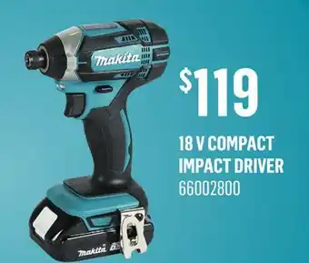 Canac 18 V Compact Impact Driver offer