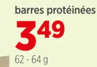 Avril barres protéinées offer