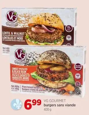 Avril VG GOURMET burgers sans viande offer
