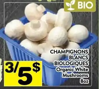 Supermarché PA Organic White Mushrooms offer