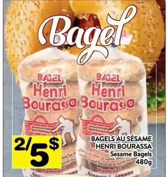 Supermarché PA Sesame Bagels offer