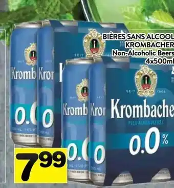 Supermarché PA Krombacher Non-Alcoholic Beers offer
