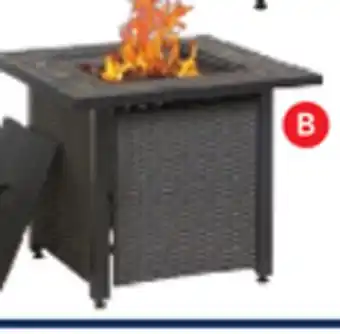 RONA SQUARE GAS FIRE TABLES offer