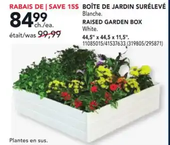 RONA RAISED GARDEN BOX offer