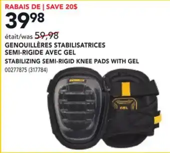 RONA STABILIZING SEMI-RIGID KNEE PADS WITH GEL offer