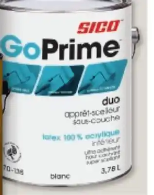 RONA SICO Prestige et sur l'apprêt SICO GoPrime, format 3,78 L offer