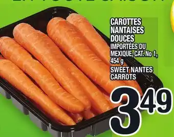 Marche Ami CAROTTES NANTAISES DOUCES | SWEET NANTES CARROTS offer