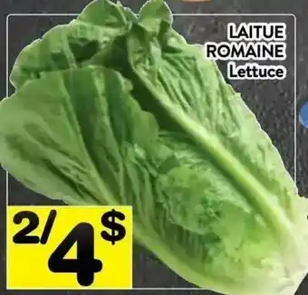 Supermarché PA Lettuce offer